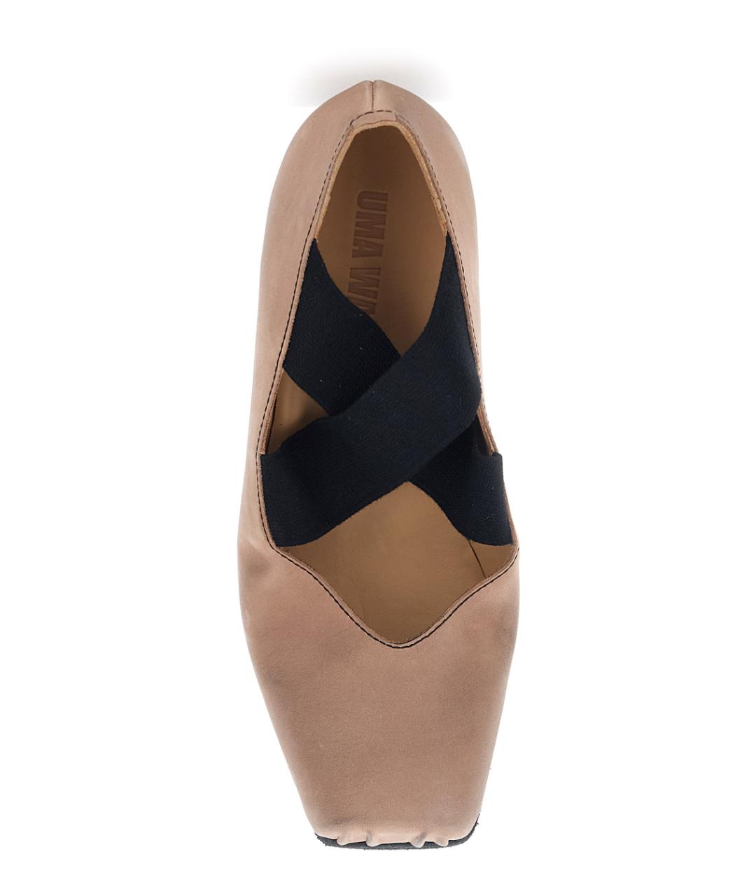 UMA WANG Розовые балетки, фото 4