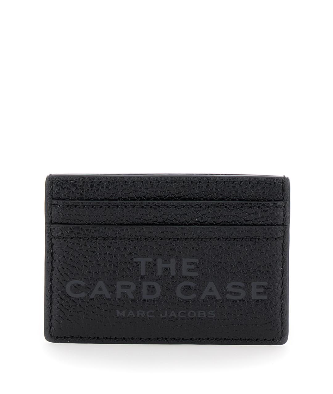 MARC JACOBS Черный кожаный кардхолдер, фото 1