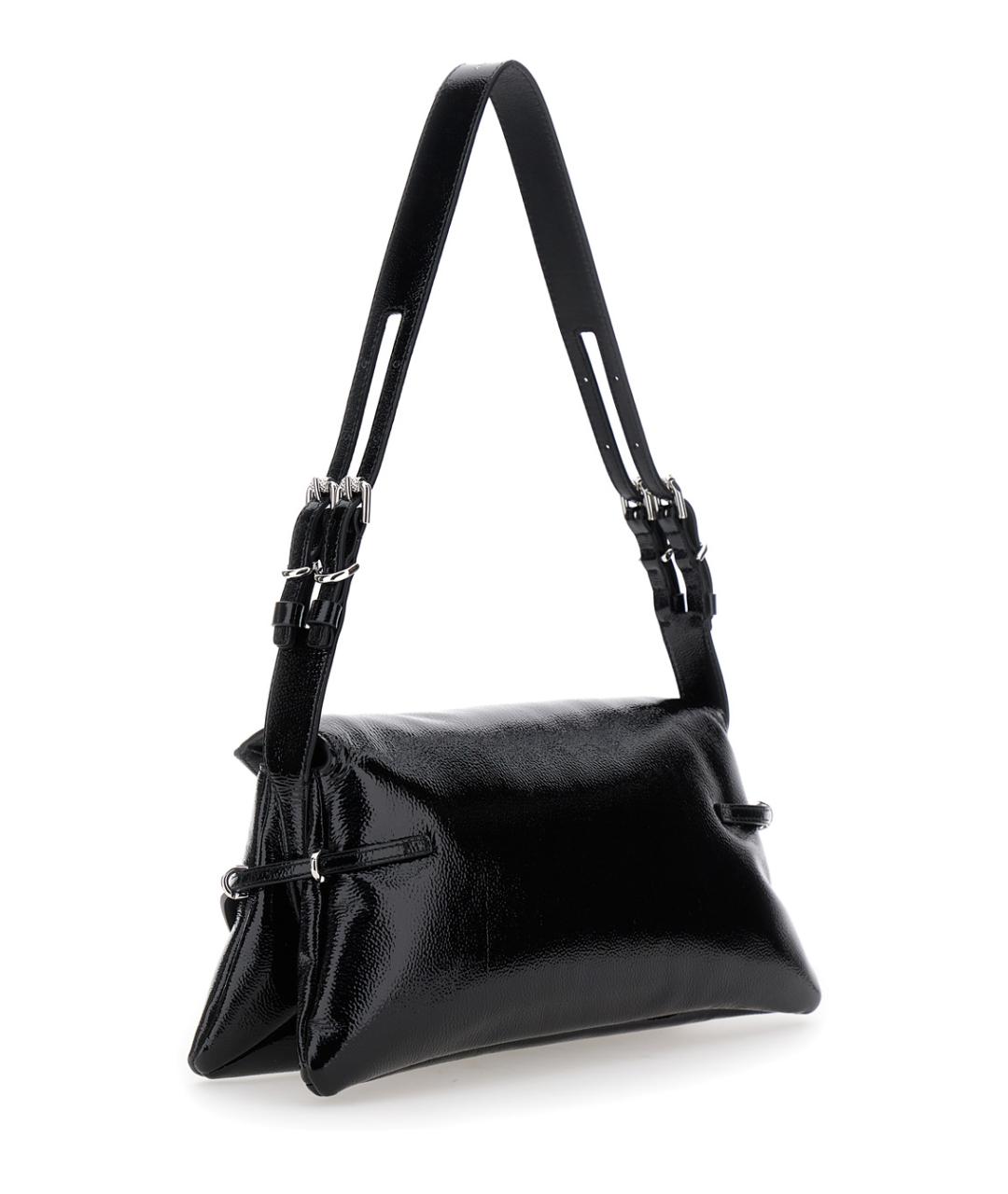 GIVENCHY Черная кожаная сумка через плечо, фото 3