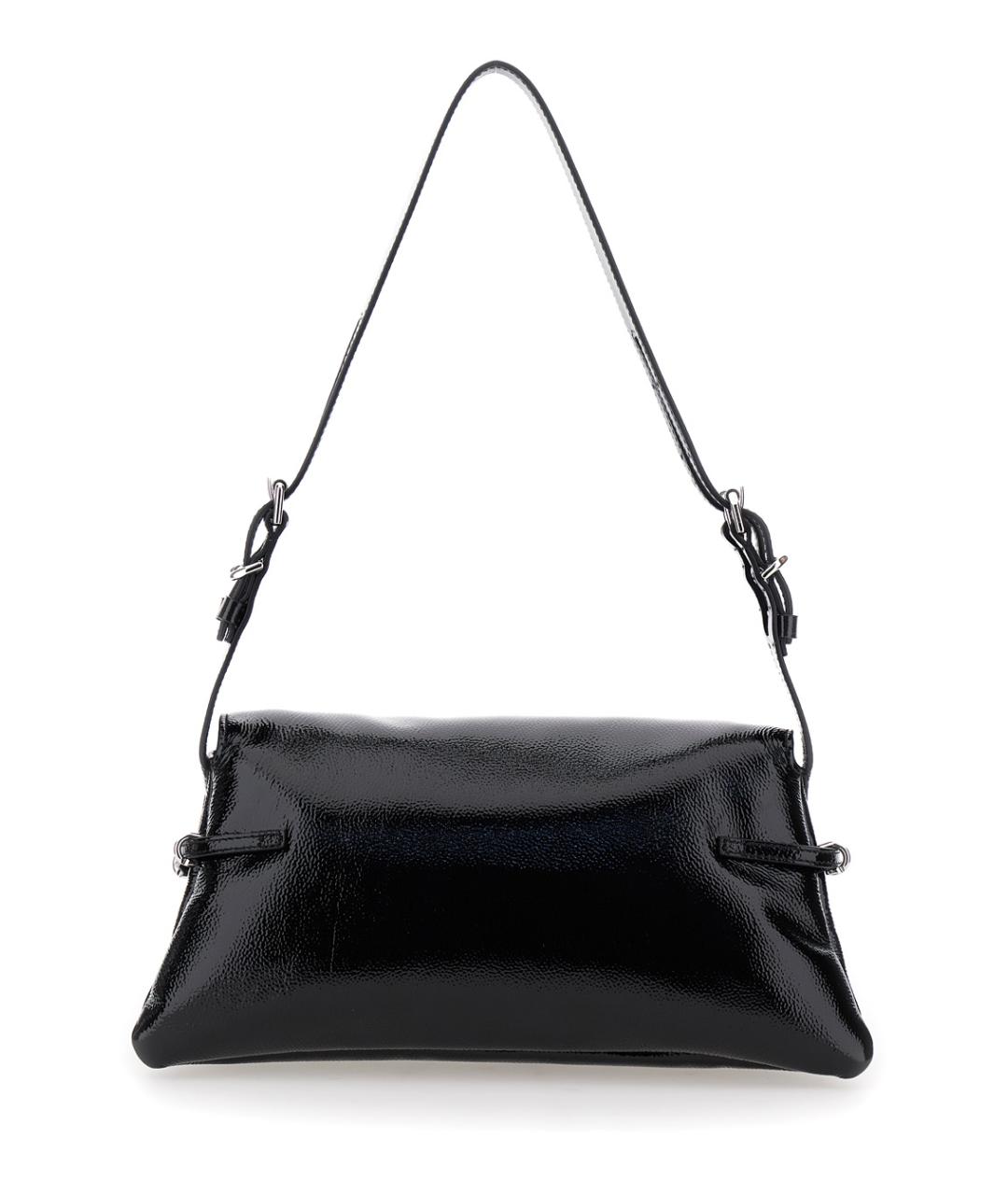 GIVENCHY Черная кожаная сумка через плечо, фото 4