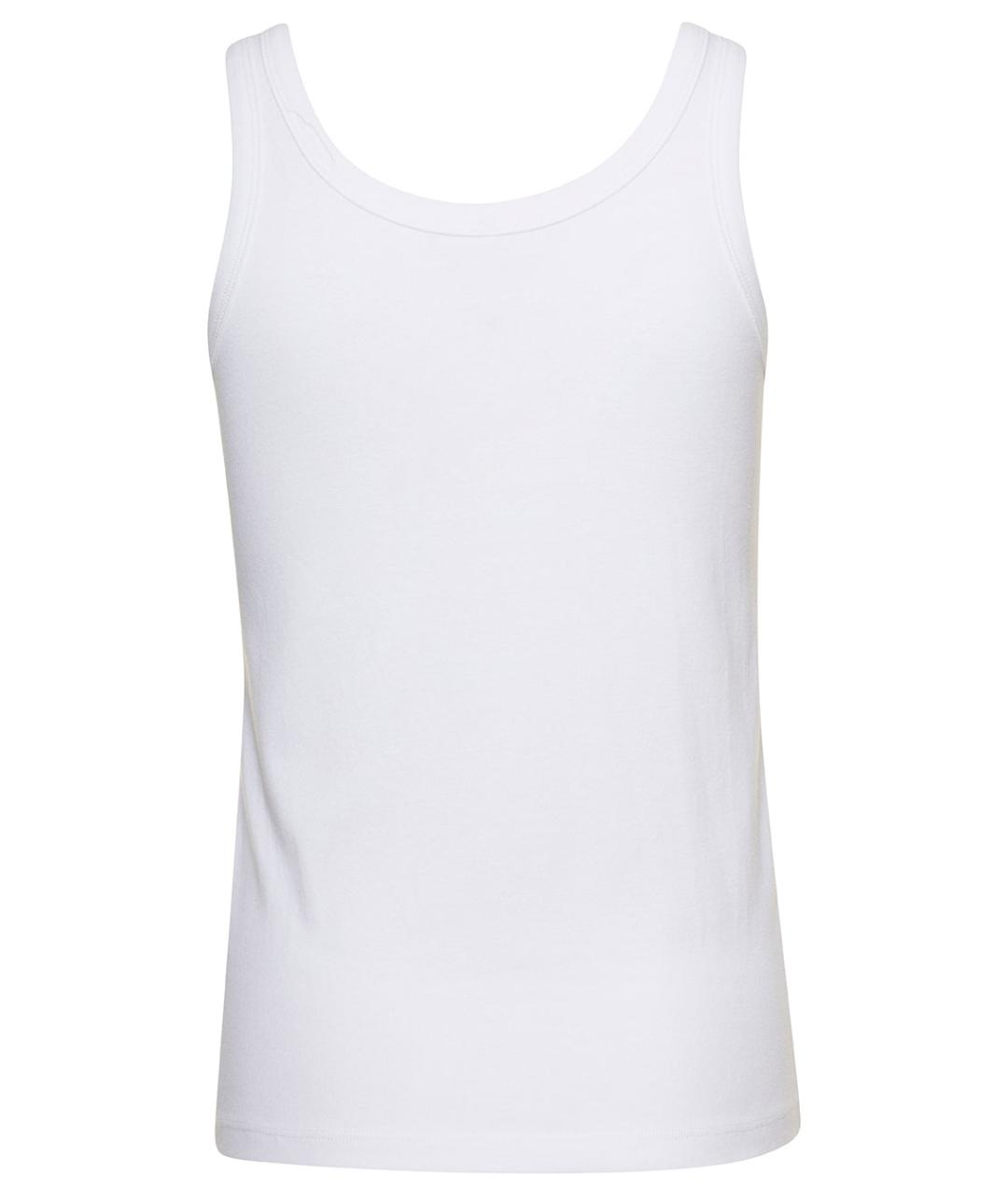 THE ROW Белая хлопковая майка, фото 2