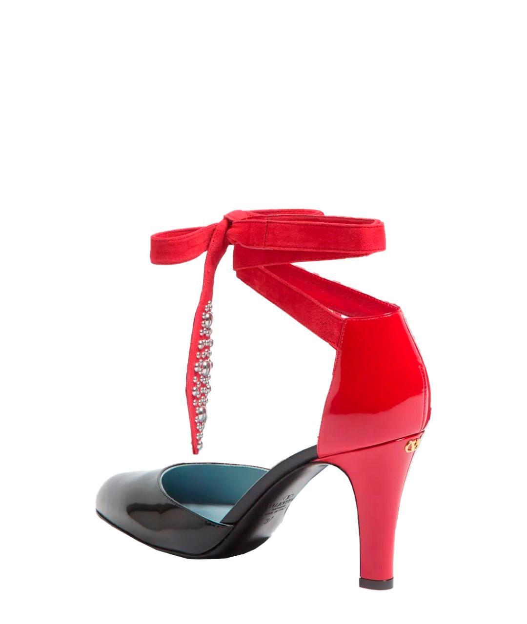 VALENTINO Черные кожаные туфли, фото 3