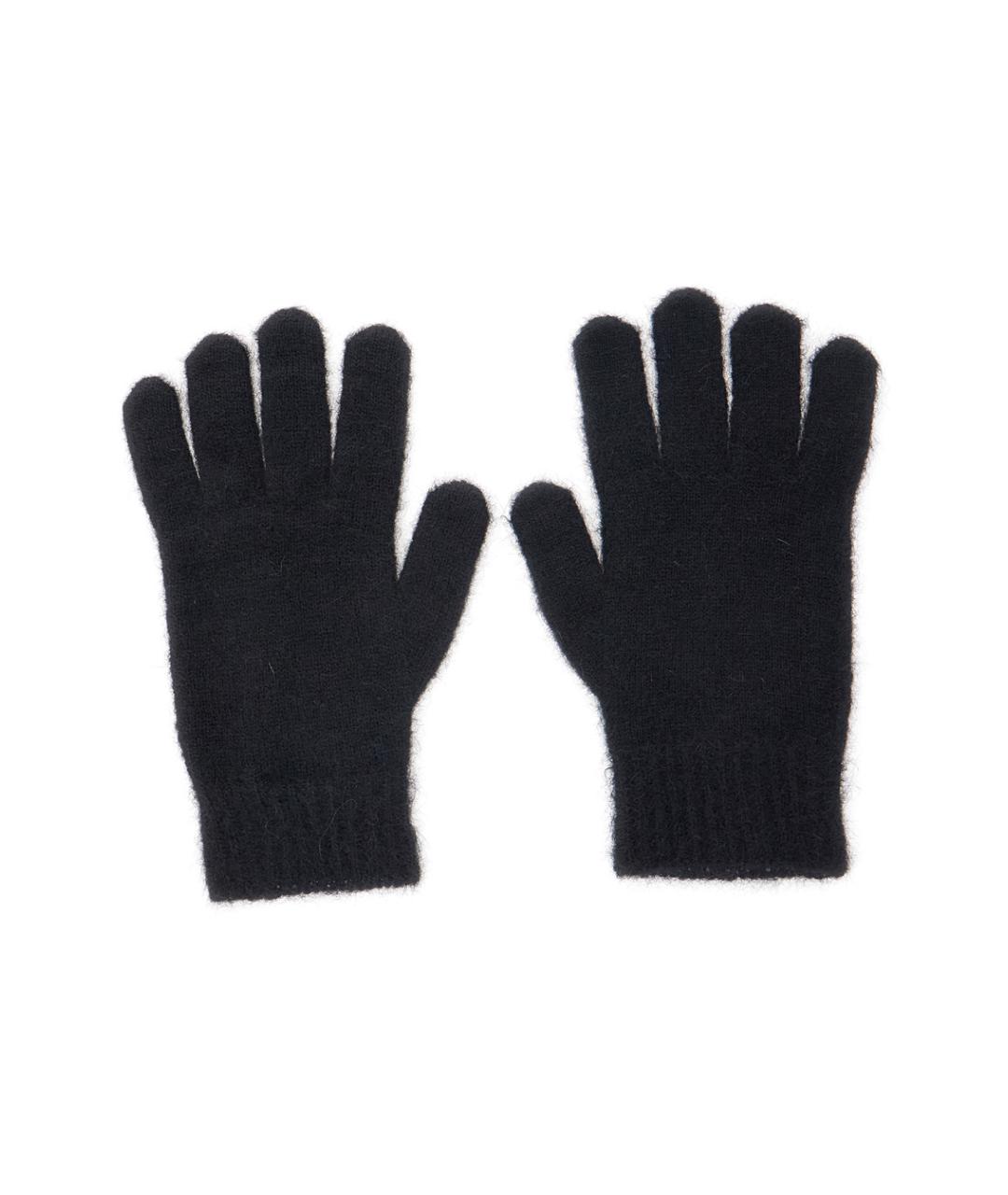 VIVIENNE WESTWOOD Черные шерстяные перчатки, фото 2