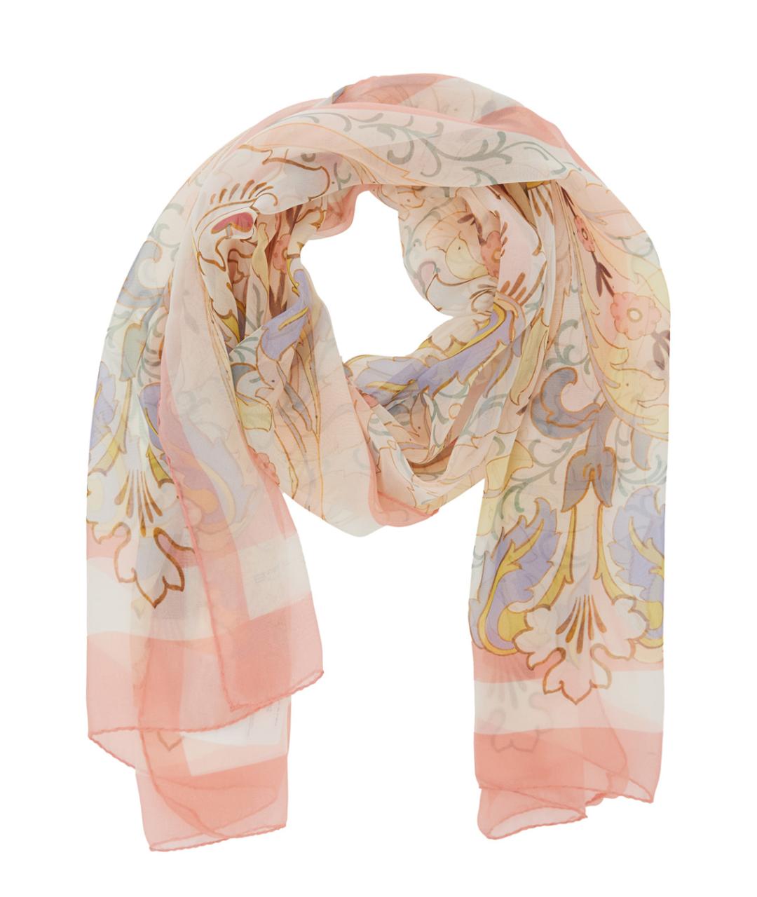 ETRO Мульти шелковый шарф, фото 2