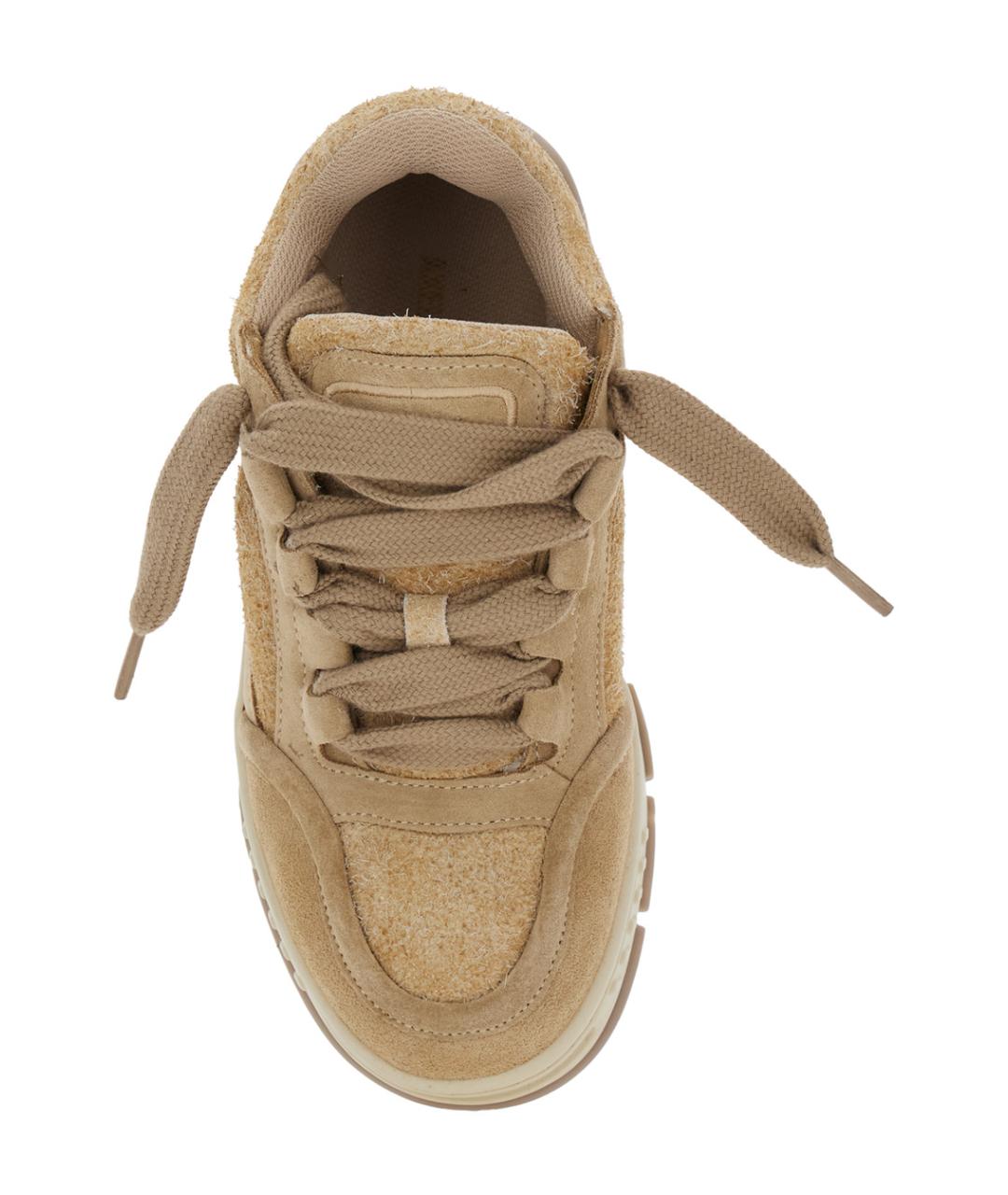 AXEL ARIGATO Бежевые замшевые кроссовки, фото 4