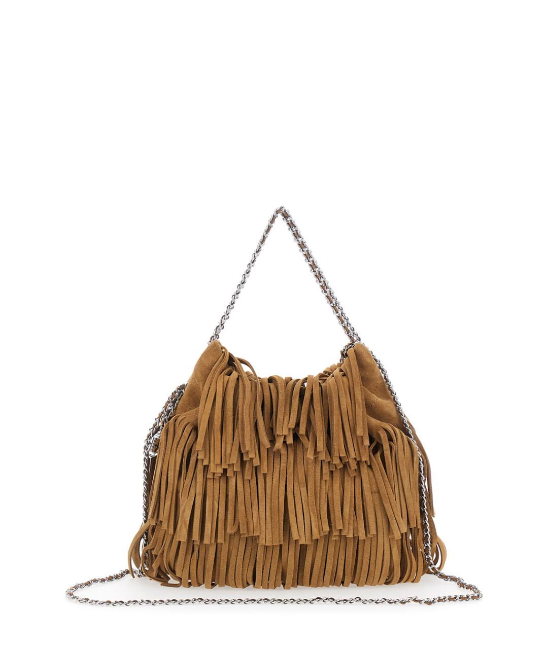 TORY BURCH Коричневая замшевая сумка через плечо, фото 2