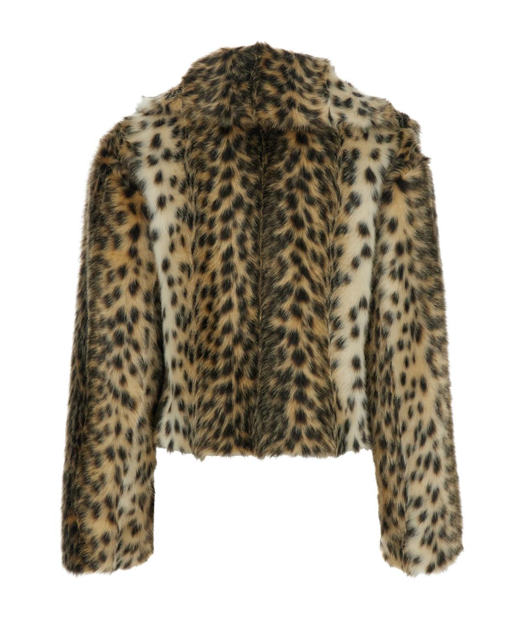 B&B COUTURE Мульти полиэстеровая шуба, фото 2