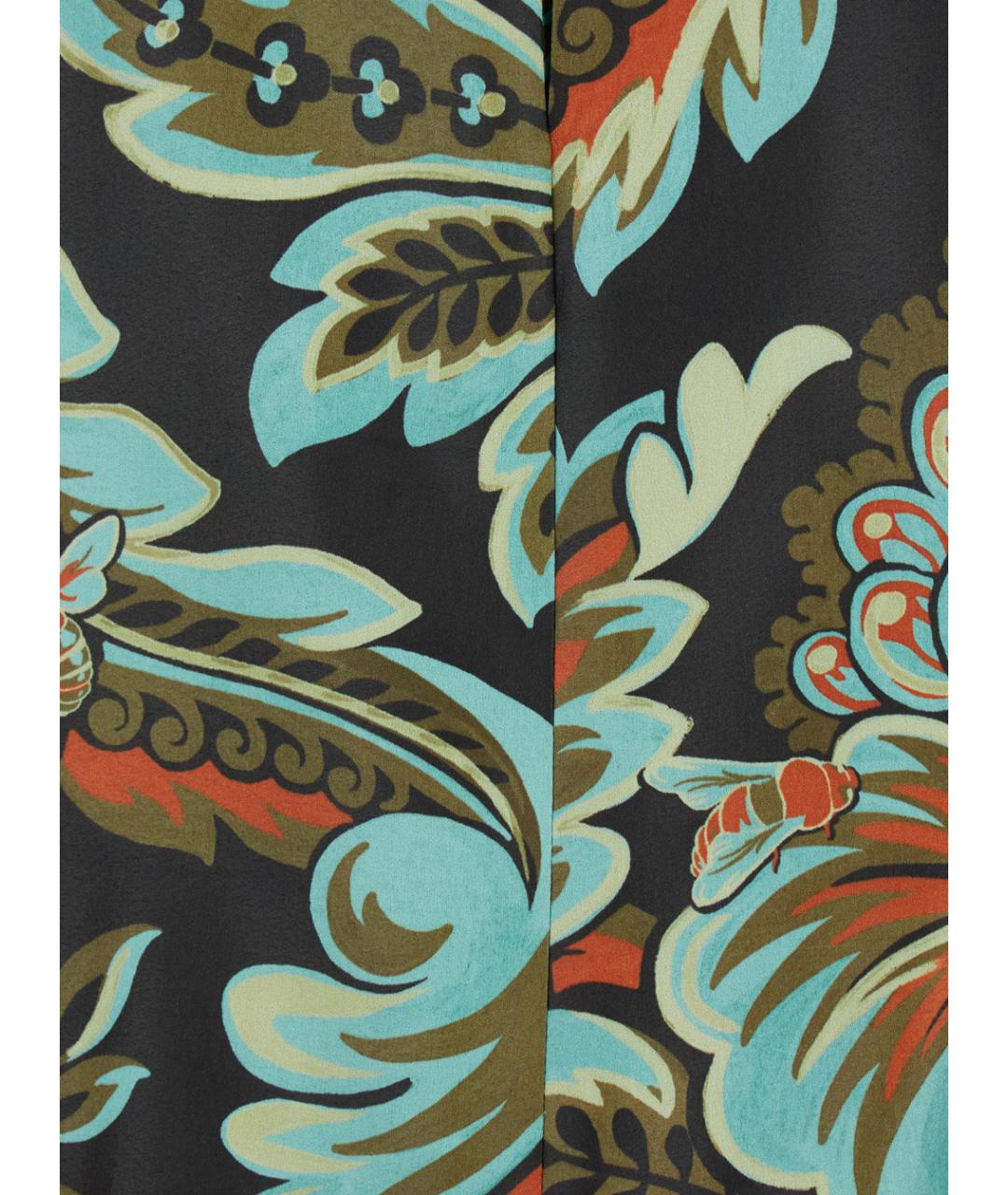 ETRO Мульти полиэстеровая юбка миди, фото 3