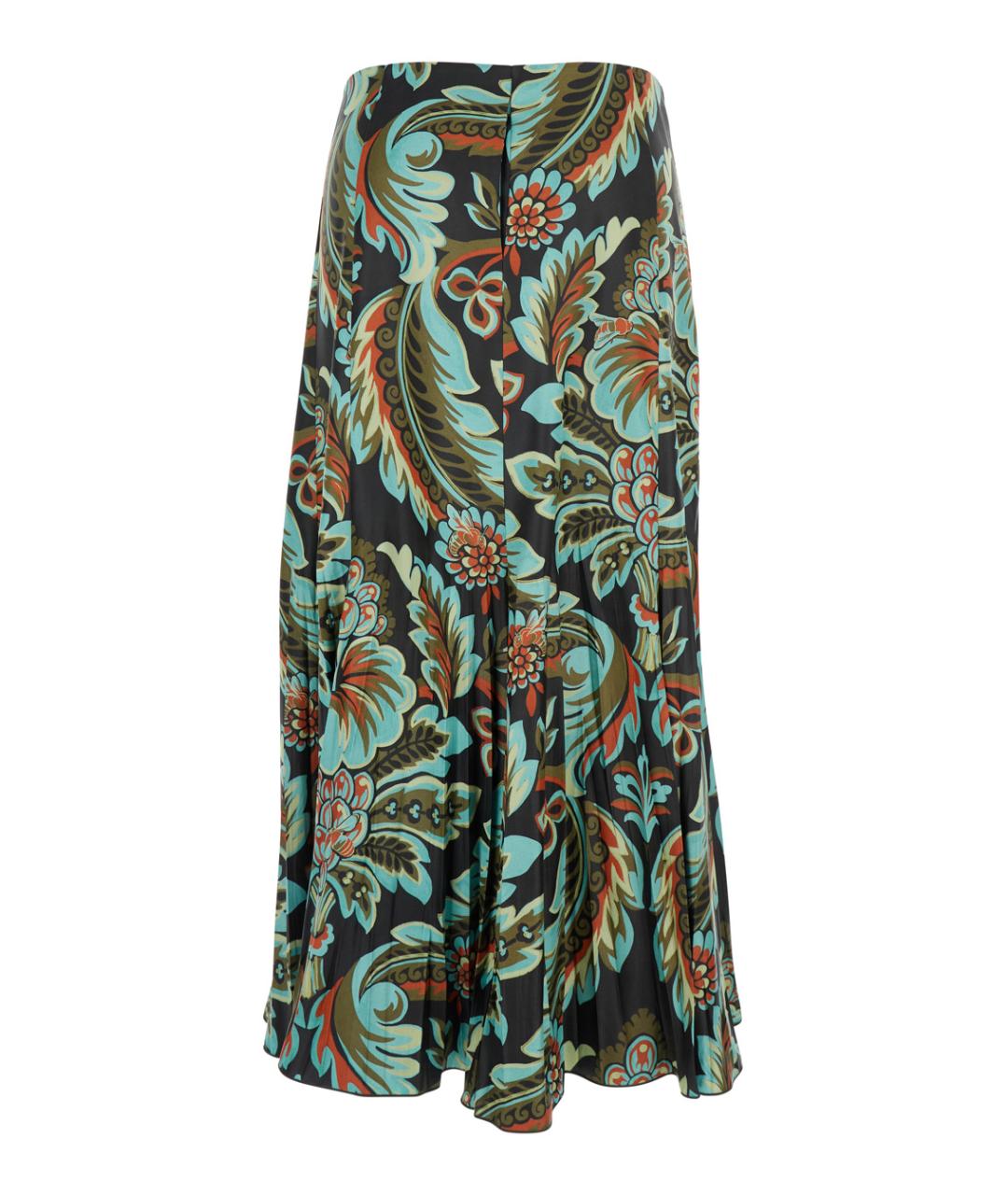 ETRO Мульти полиэстеровая юбка миди, фото 2