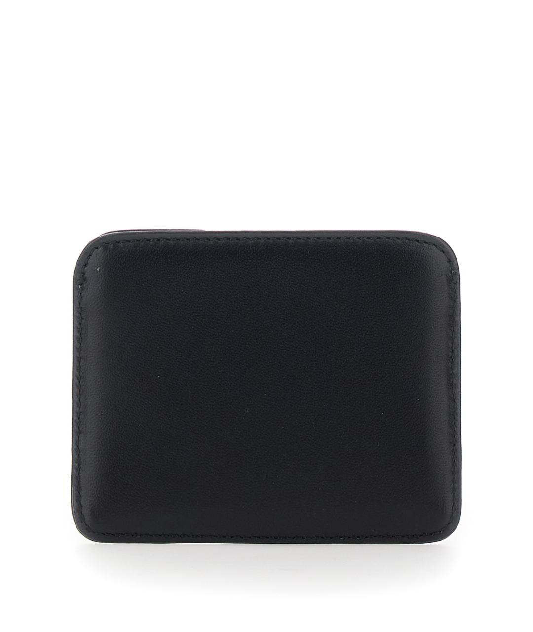 VIVIENNE WESTWOOD Черный кожаный кардхолдер, фото 2