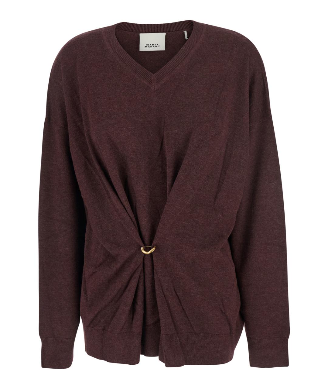 ISABEL MARANT Бордовый джемпер / свитер, фото 1
