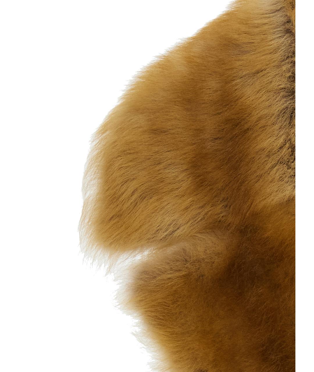 FENDI Бежевый шарф, фото 3