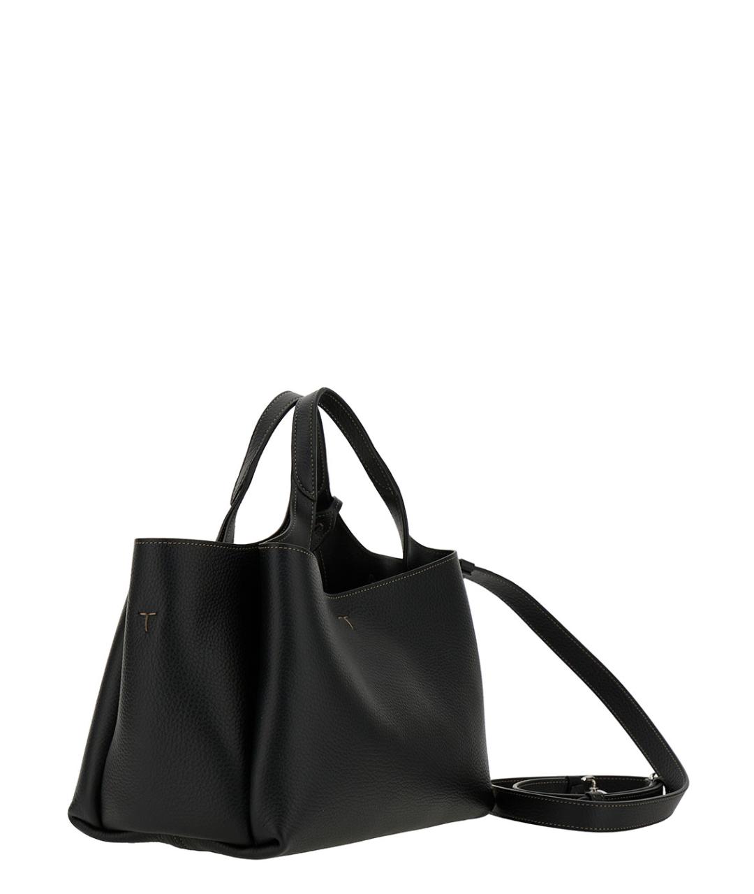 TOD'S Черная сумка с короткими ручками, фото 3