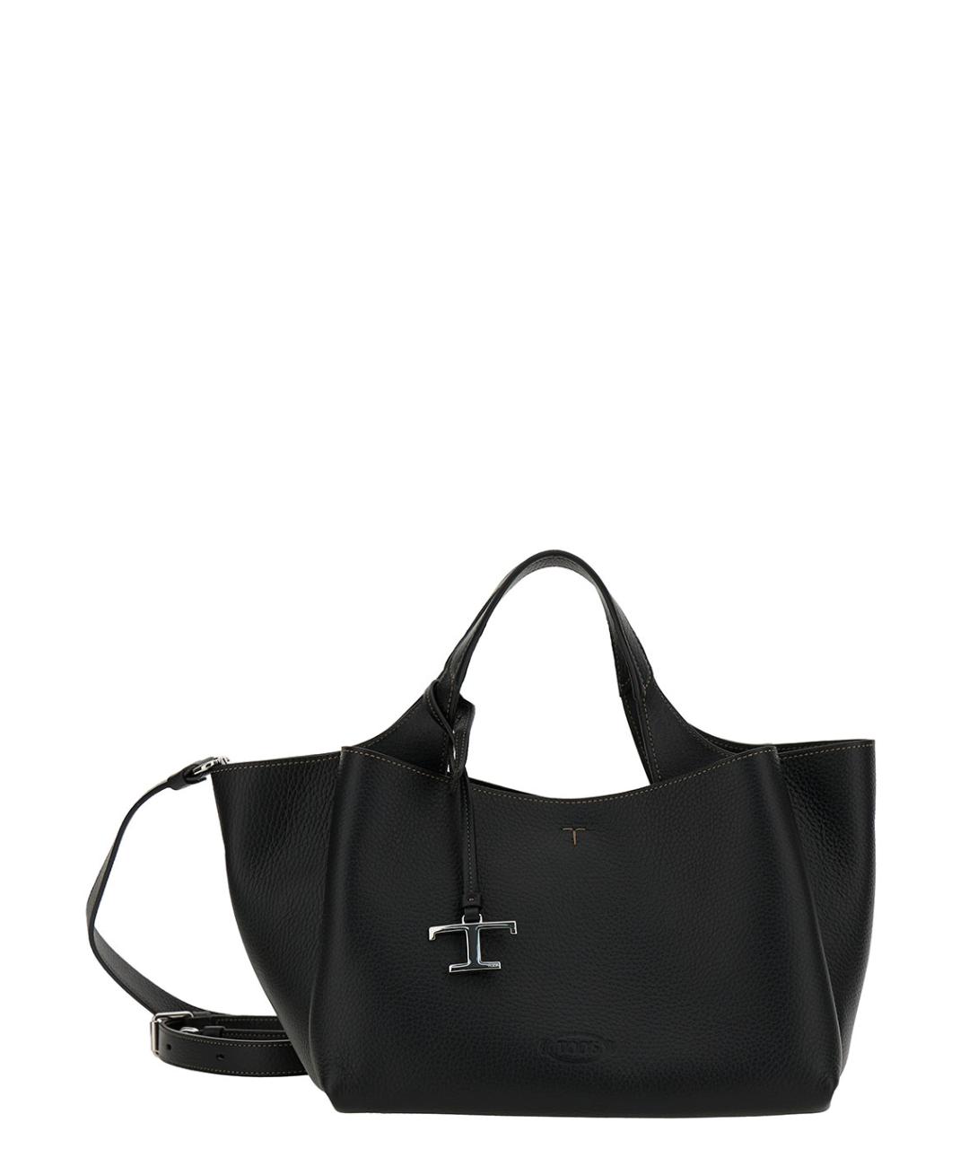 TOD'S Черная сумка с короткими ручками, фото 1