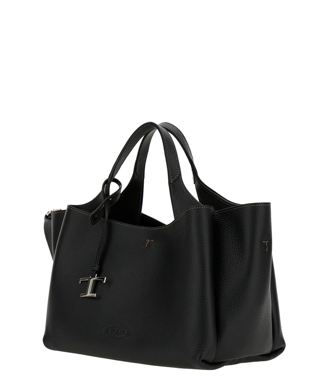 TOD'S Черная сумка с короткими ручками, фото 2