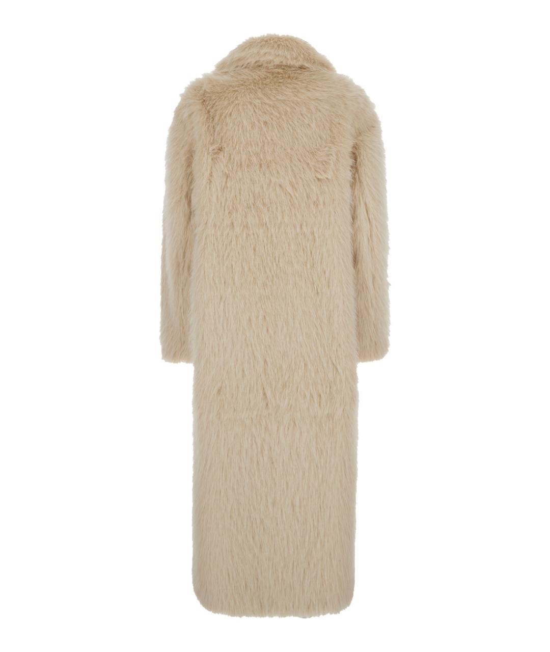 SEMICOUTURE Бежевая шуба, фото 2