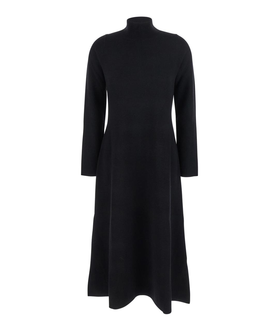 ANTONELLI Черное хлопковое платье, фото 1