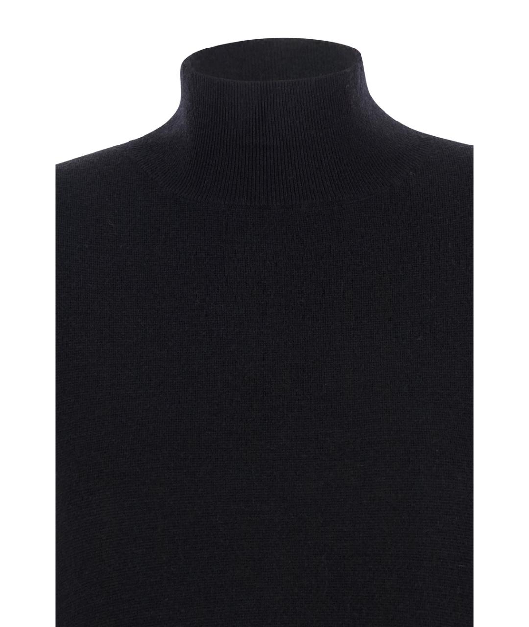 ANTONELLI Черное хлопковое платье, фото 3