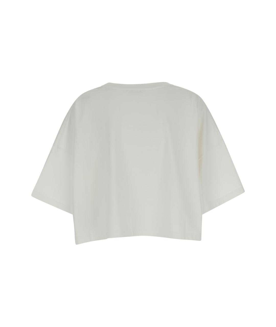 CHLOE Белая хлопковая футболка, фото 2