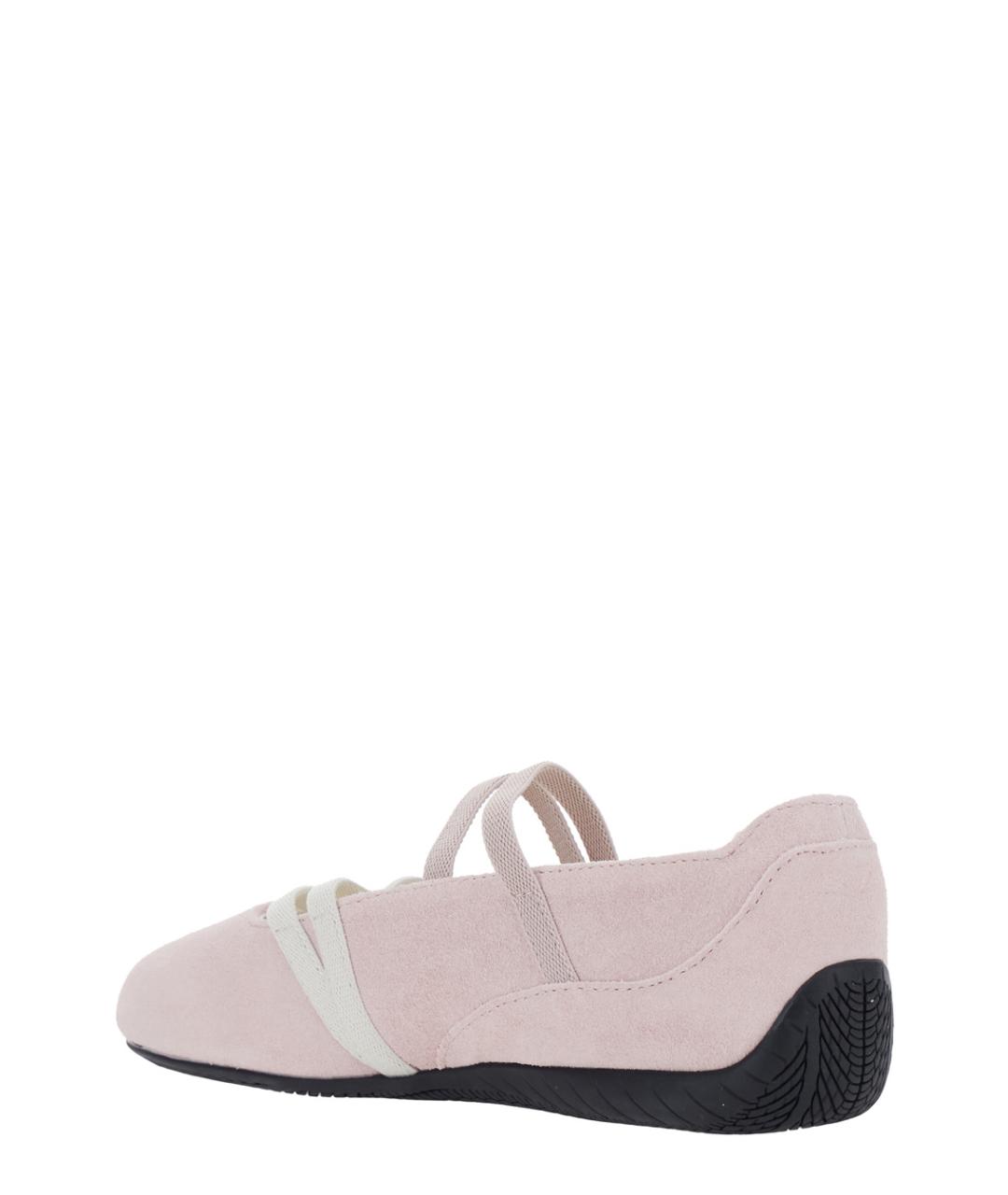 PUMA Розовые замшевые балетки, фото 3