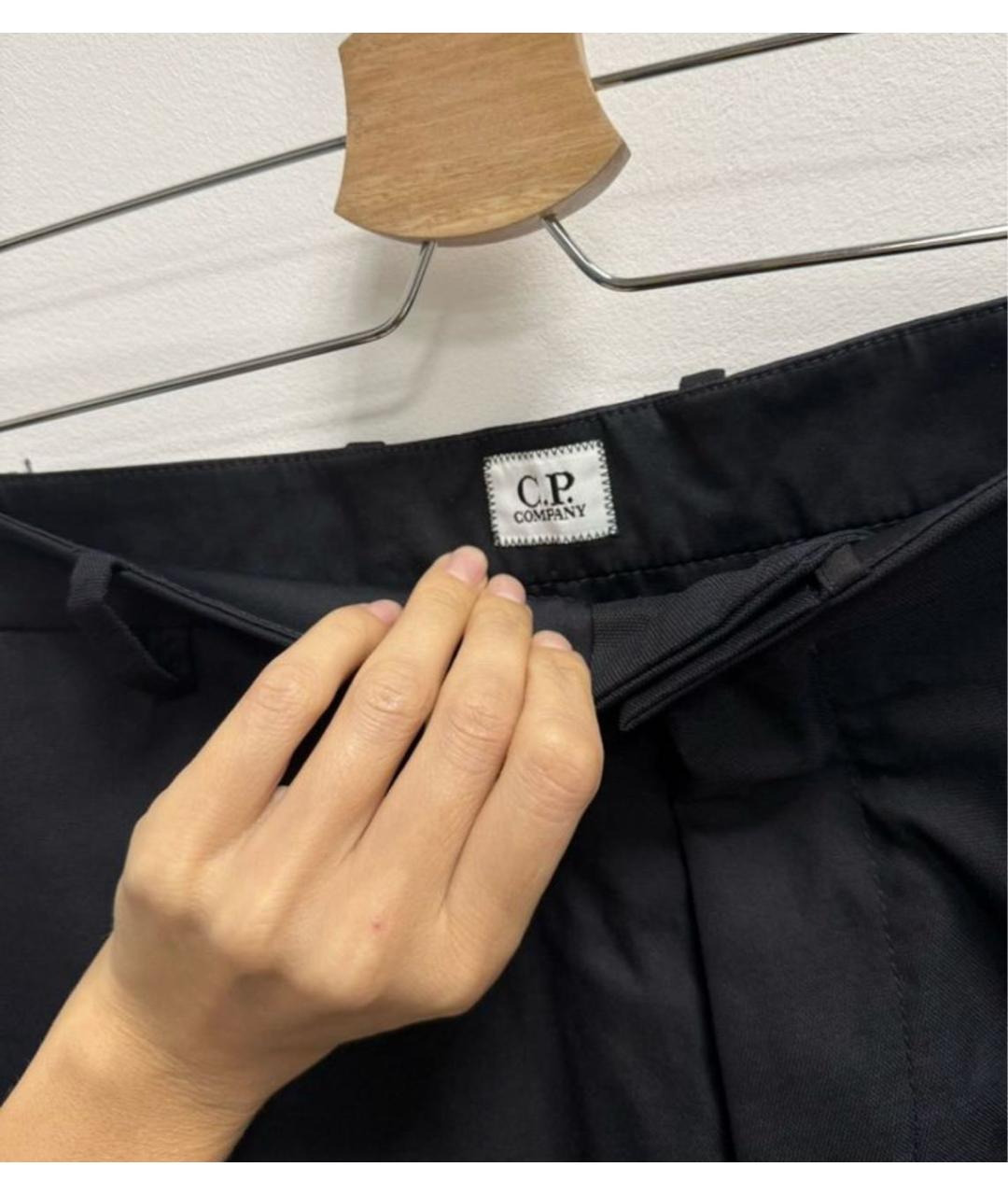 CP COMPANY Черные повседневные брюки, фото 4
