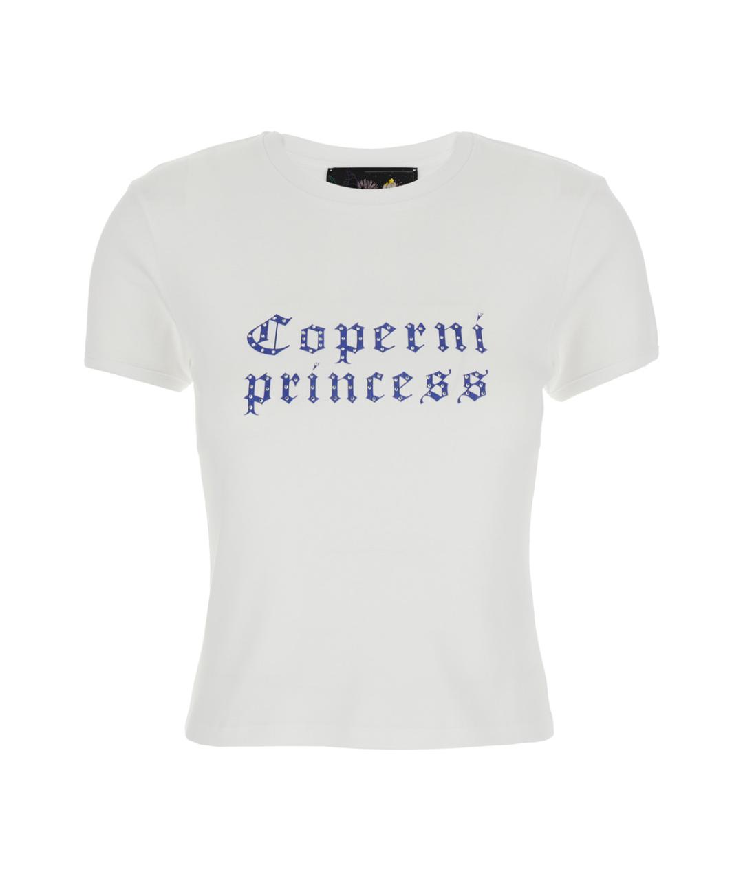 COPERNI Белая хлопковая футболка, фото 1