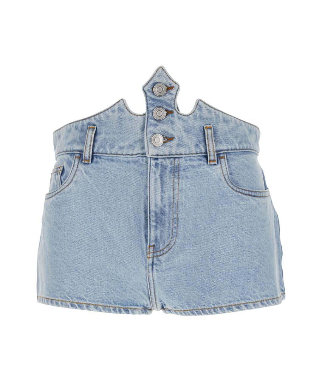 COPERNI Синие хлопковые шорты, фото 1