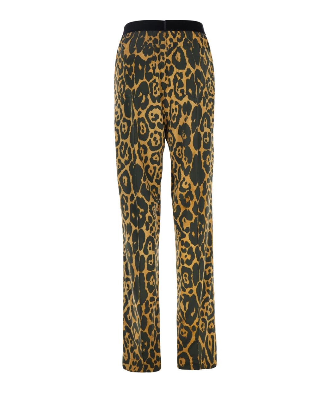 TOM FORD Мульти шелковые прямые брюки, фото 2