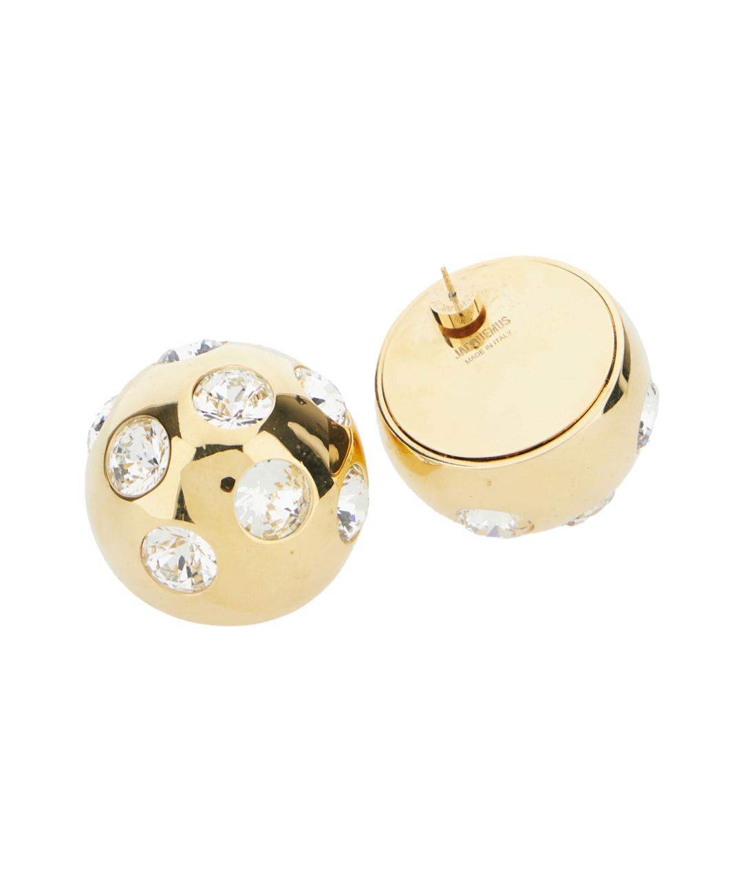 JACQUEMUS Золотые серьги, фото 2