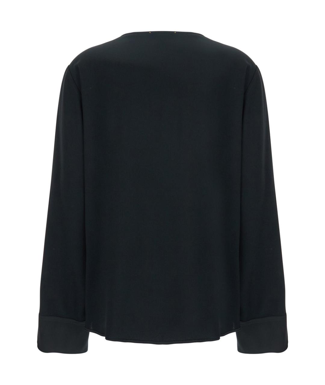 FORTE FORTE Черный ацетатный кардиган, фото 2