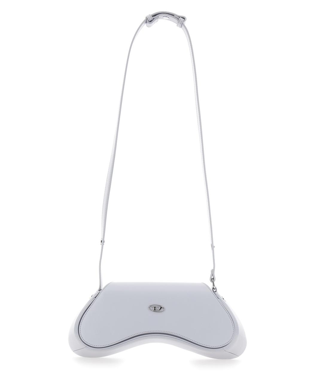 DIESEL Белая сумка через плечо, фото 4