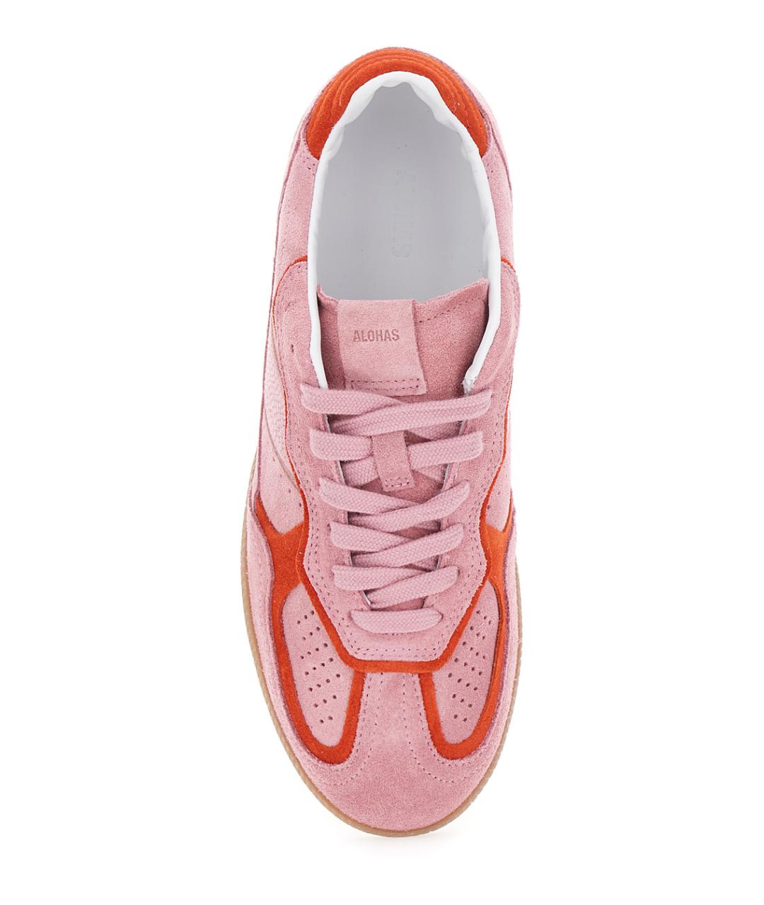 ALOHAS Розовые кожаные кроссовки, фото 4