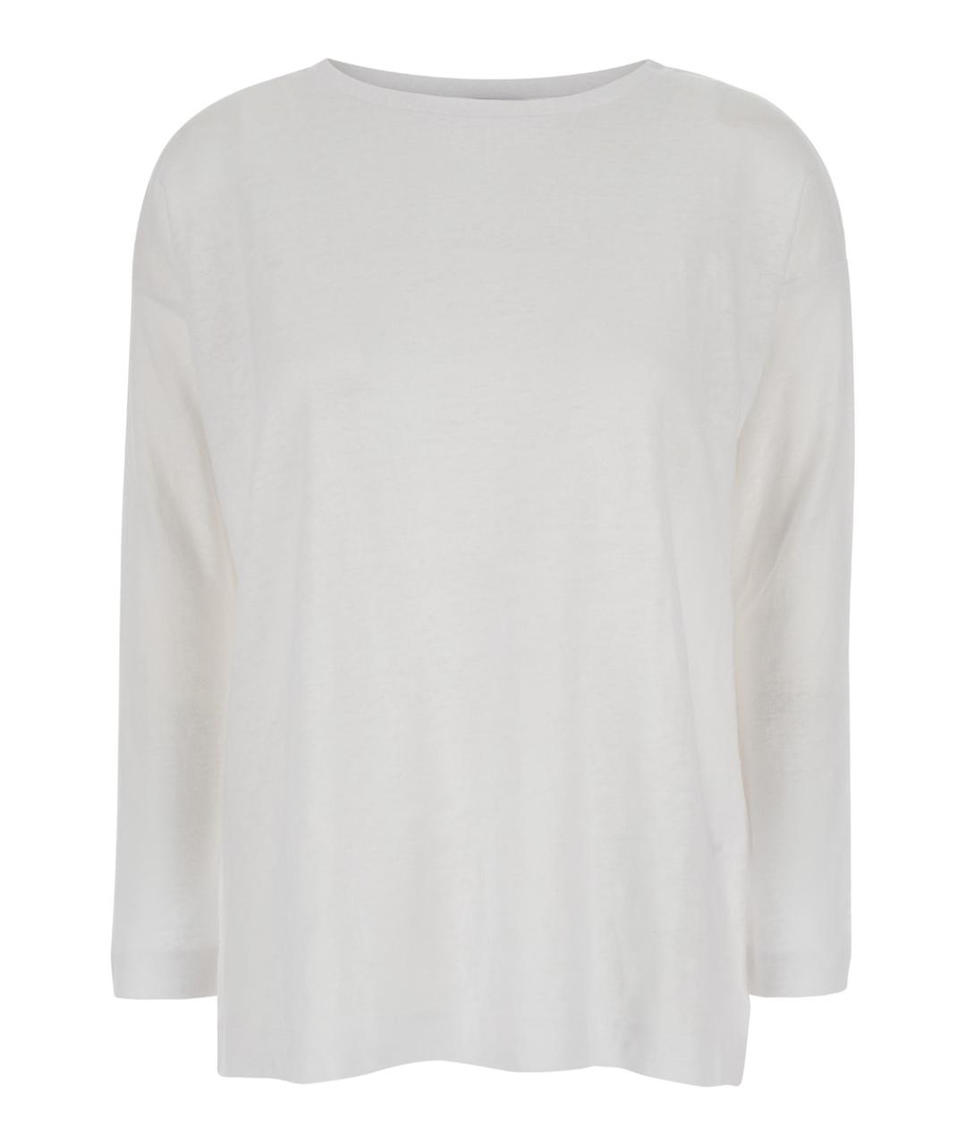 ALLUDE Белый льняной джемпер / свитер, фото 1