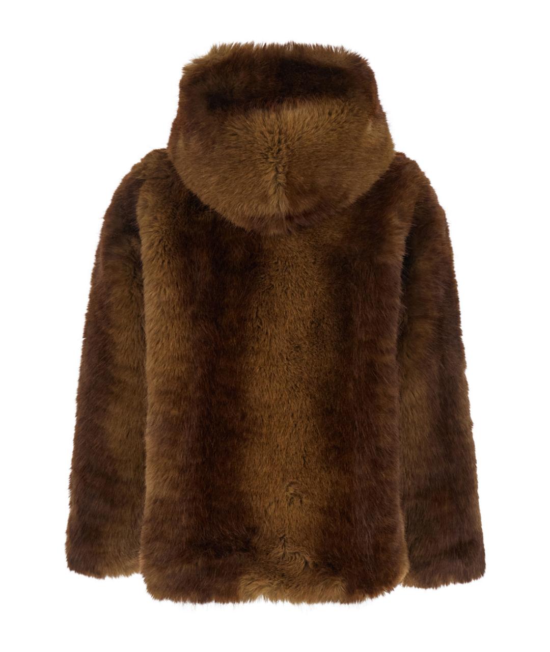 apPARIS Коричневая меховая шуба, фото 2