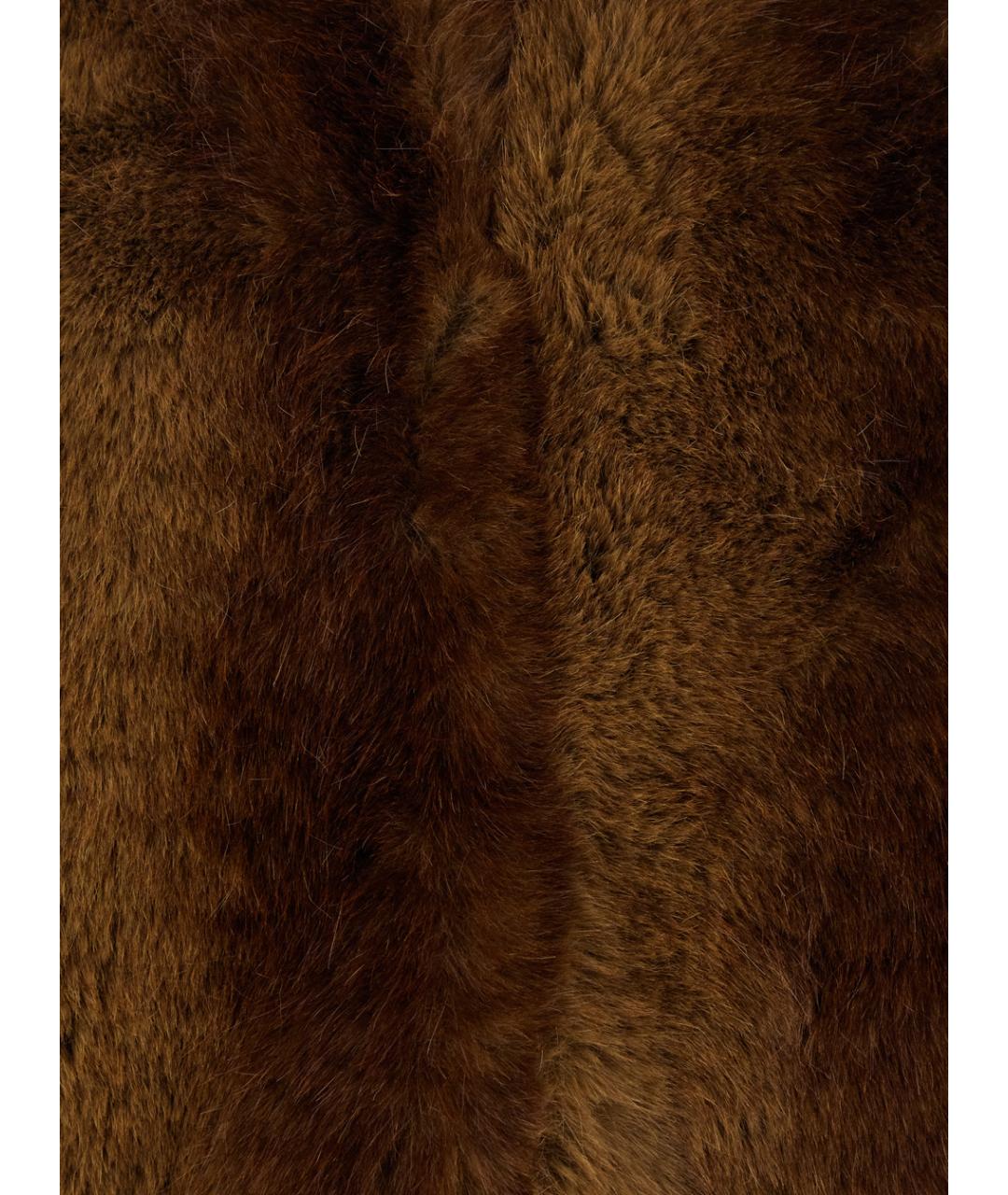 apPARIS Коричневая меховая шуба, фото 3