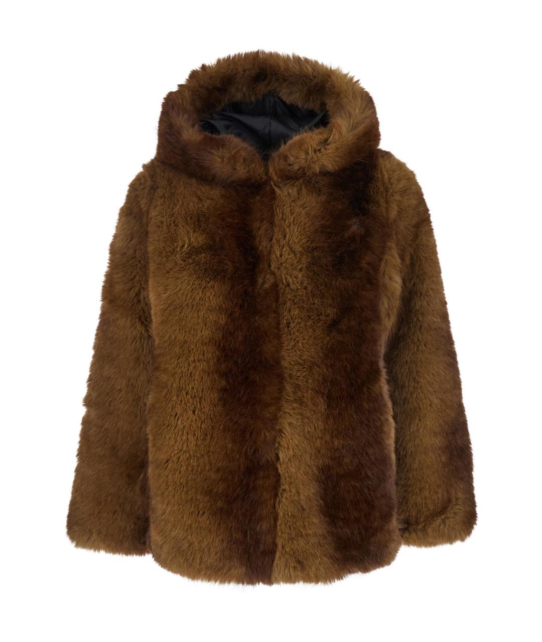 apPARIS Коричневая меховая шуба, фото 1