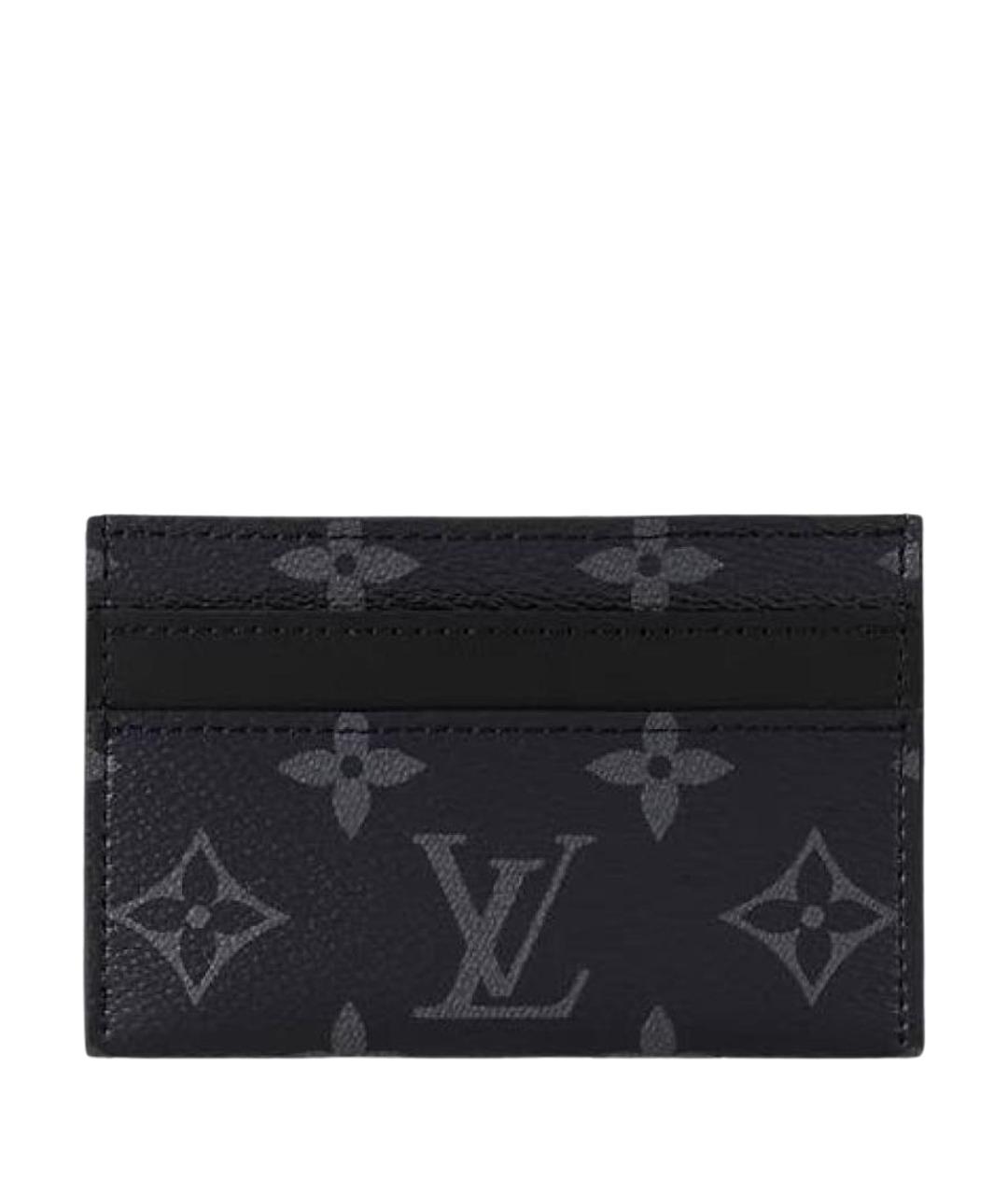 LOUIS VUITTON Черный кардхолдер, фото 1