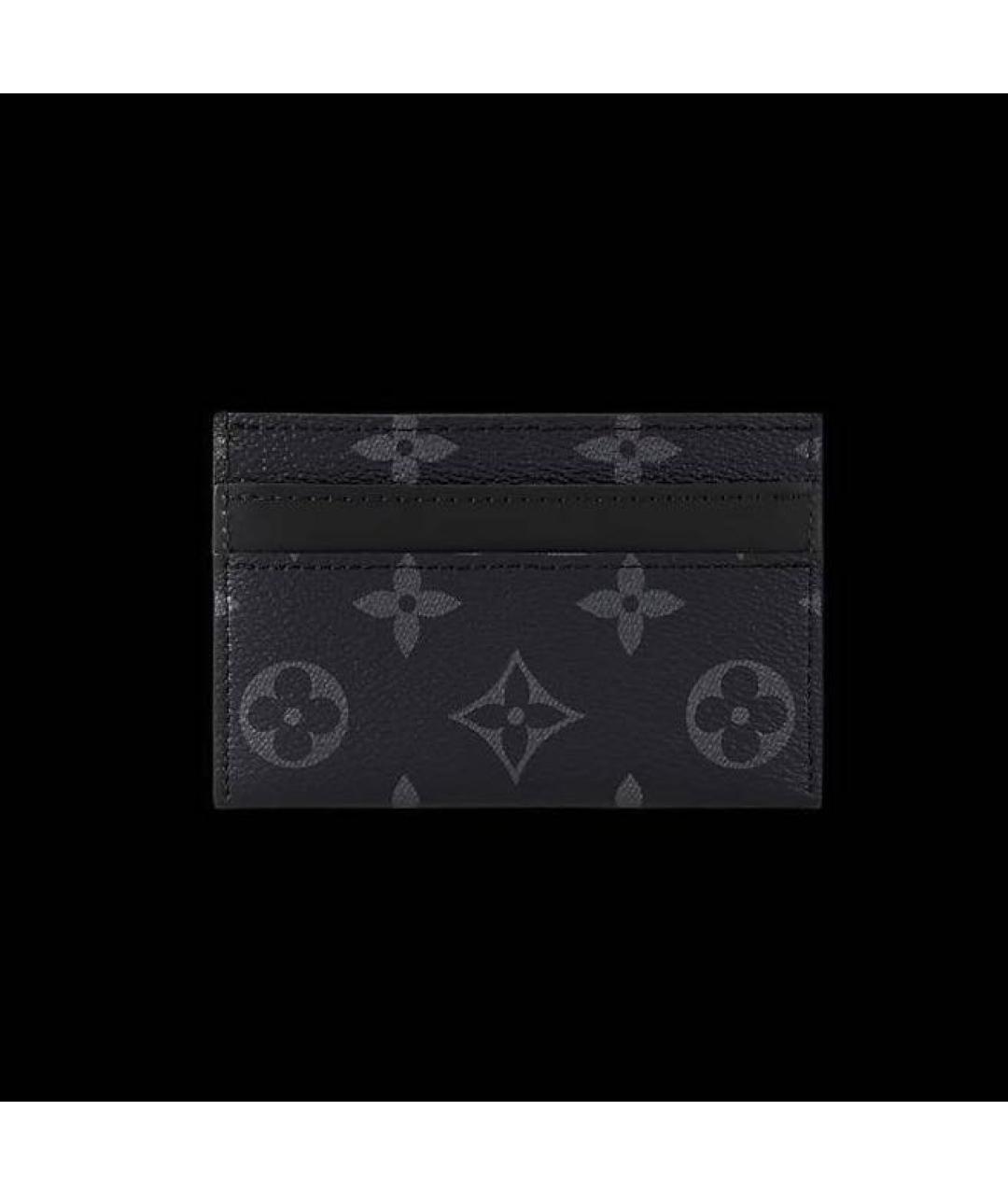 LOUIS VUITTON Черный кардхолдер, фото 7