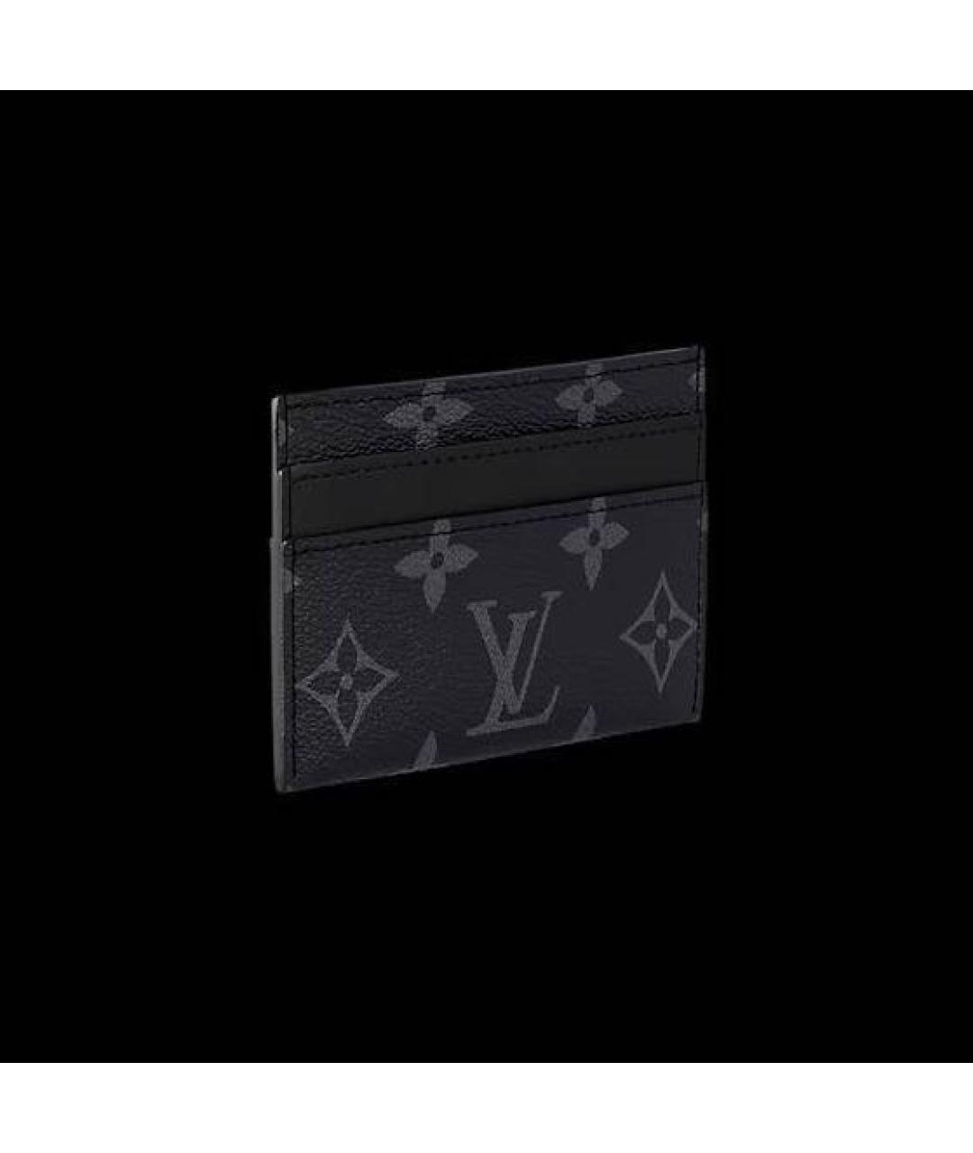 LOUIS VUITTON Черный кардхолдер, фото 3