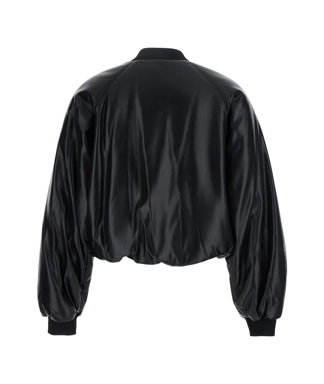 PINKO Черная полиэстеровая куртка, фото 2