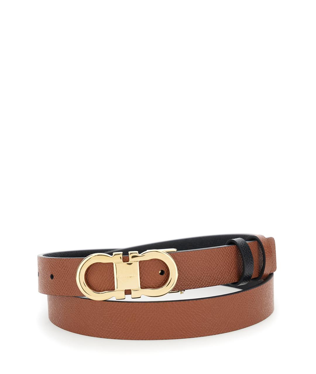 FERRAGAMO Черный ремень, фото 3