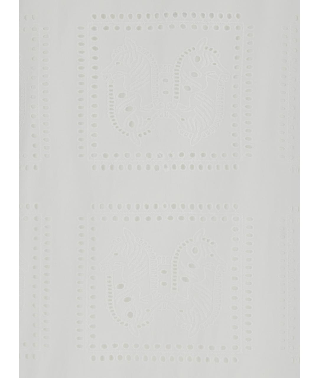 TORY BURCH Белое хлопковое платье, фото 2