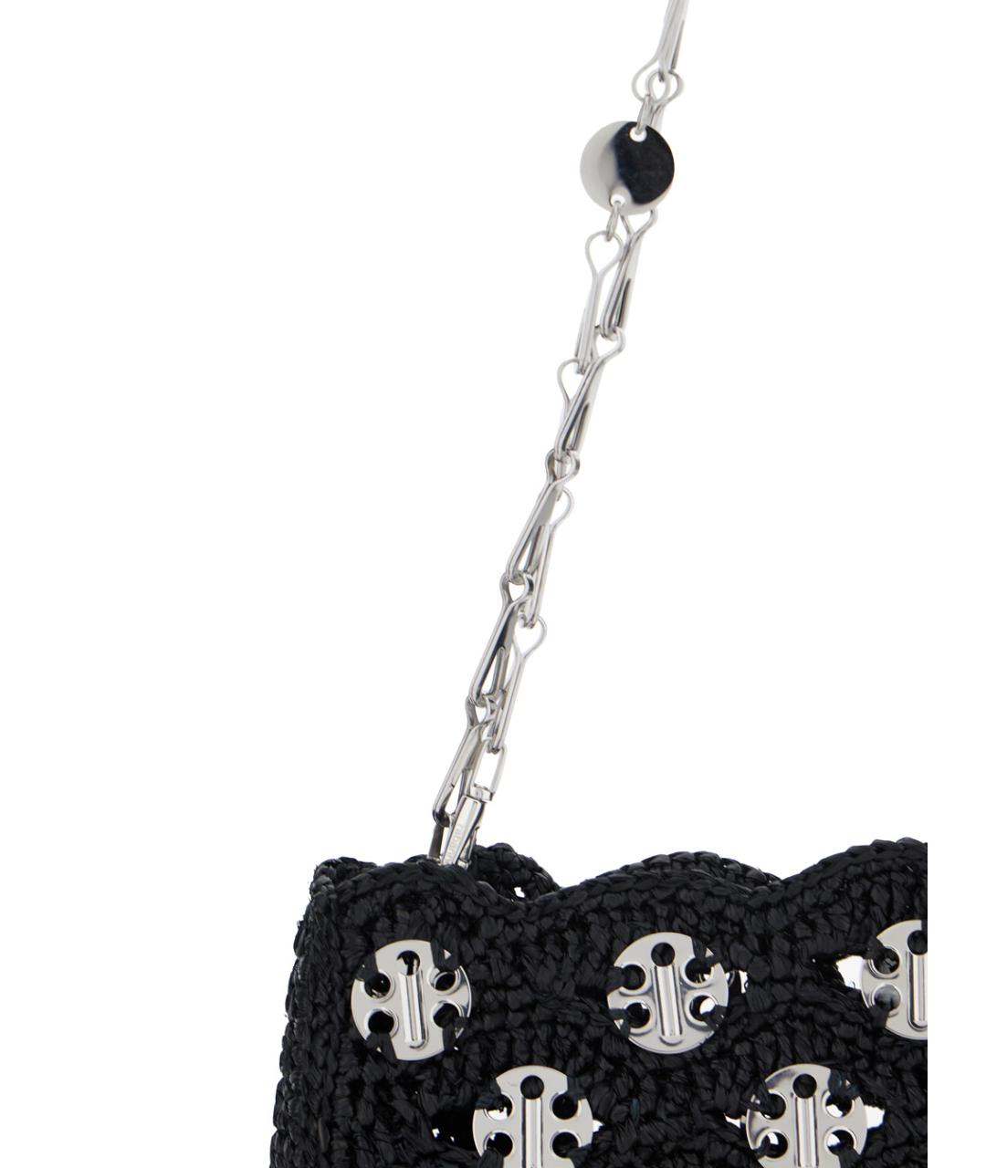 PACO RABANNE Черная сумка через плечо, фото 3