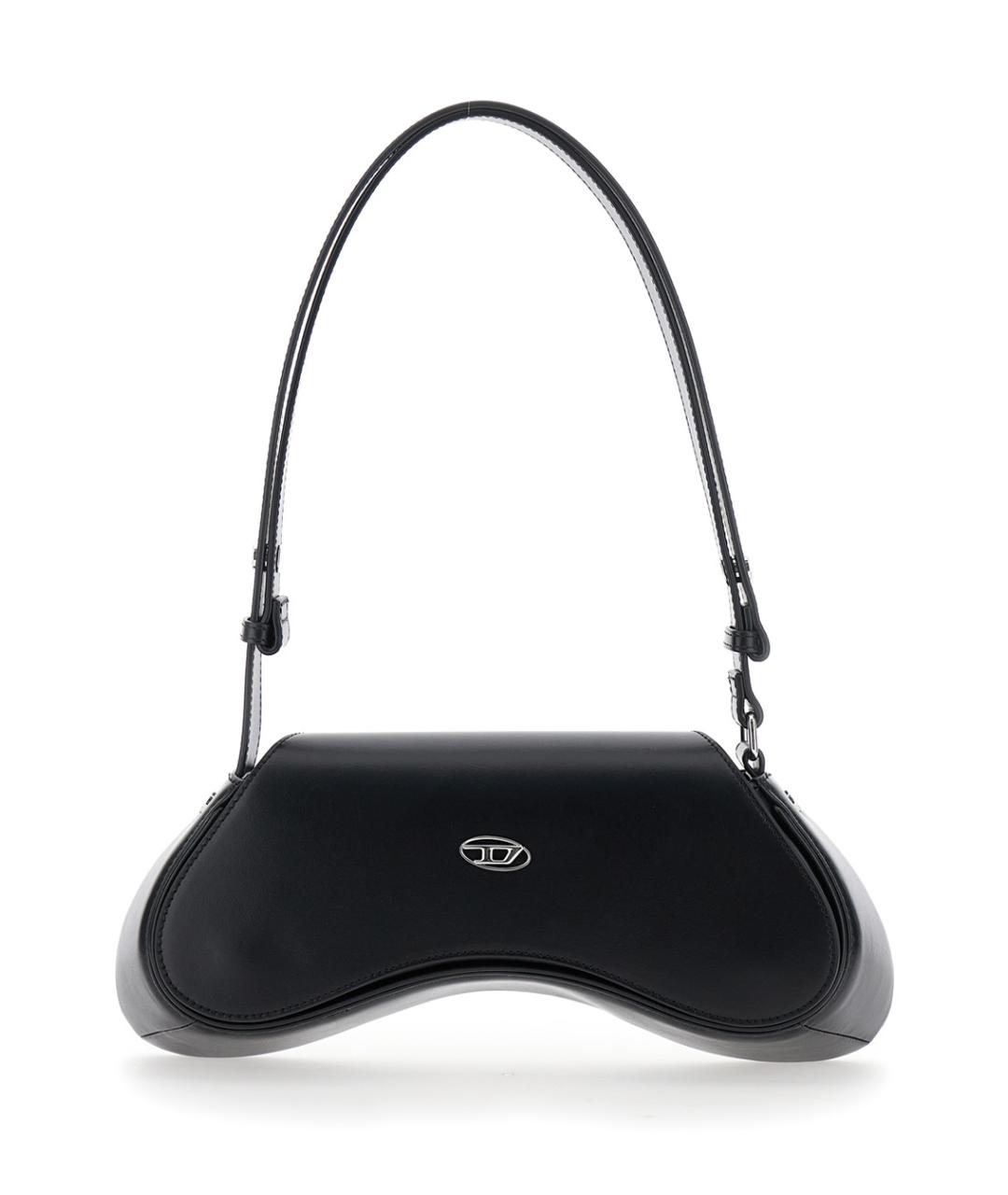 DIESEL Черная сумка через плечо, фото 1