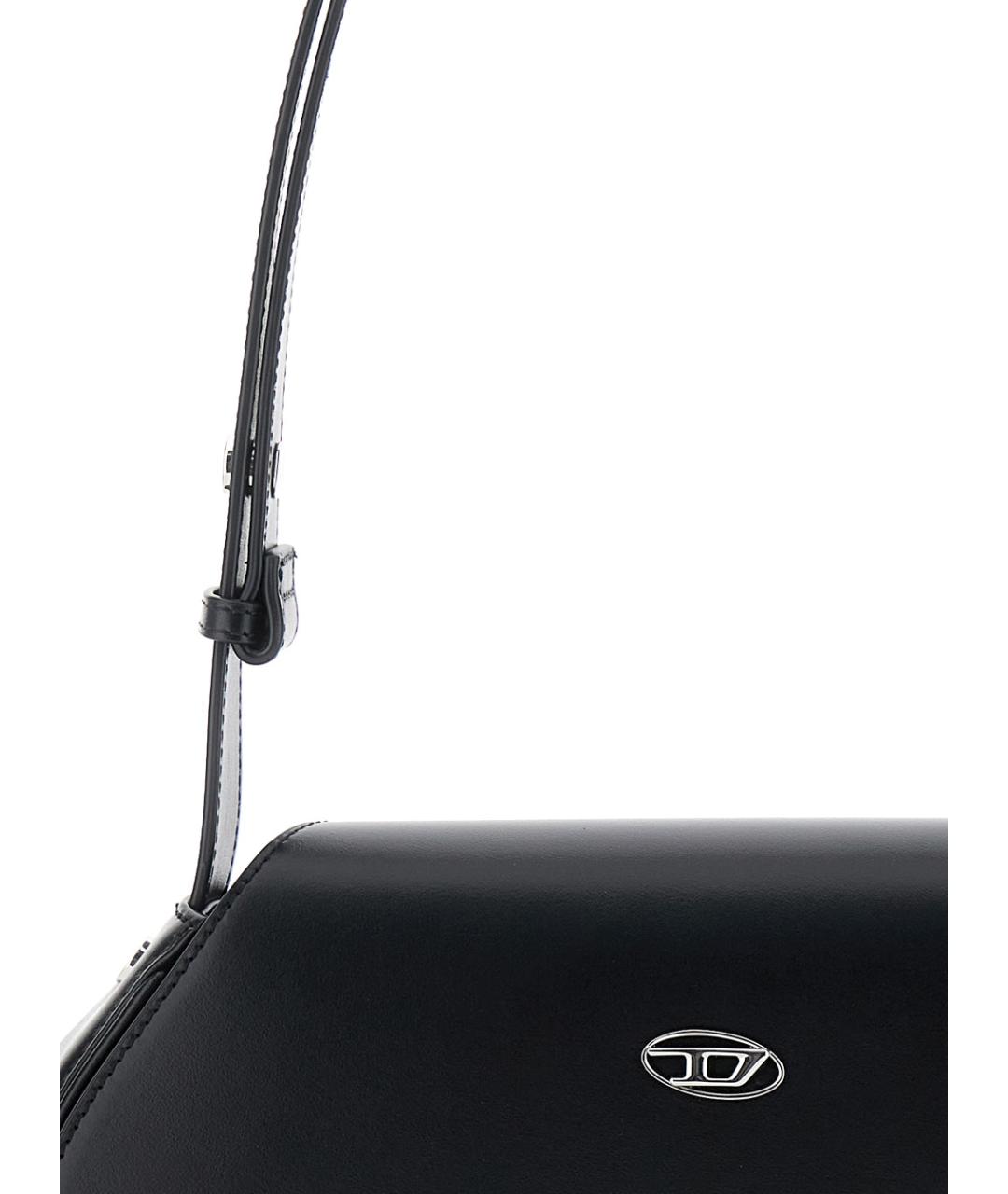 DIESEL Черная сумка через плечо, фото 3