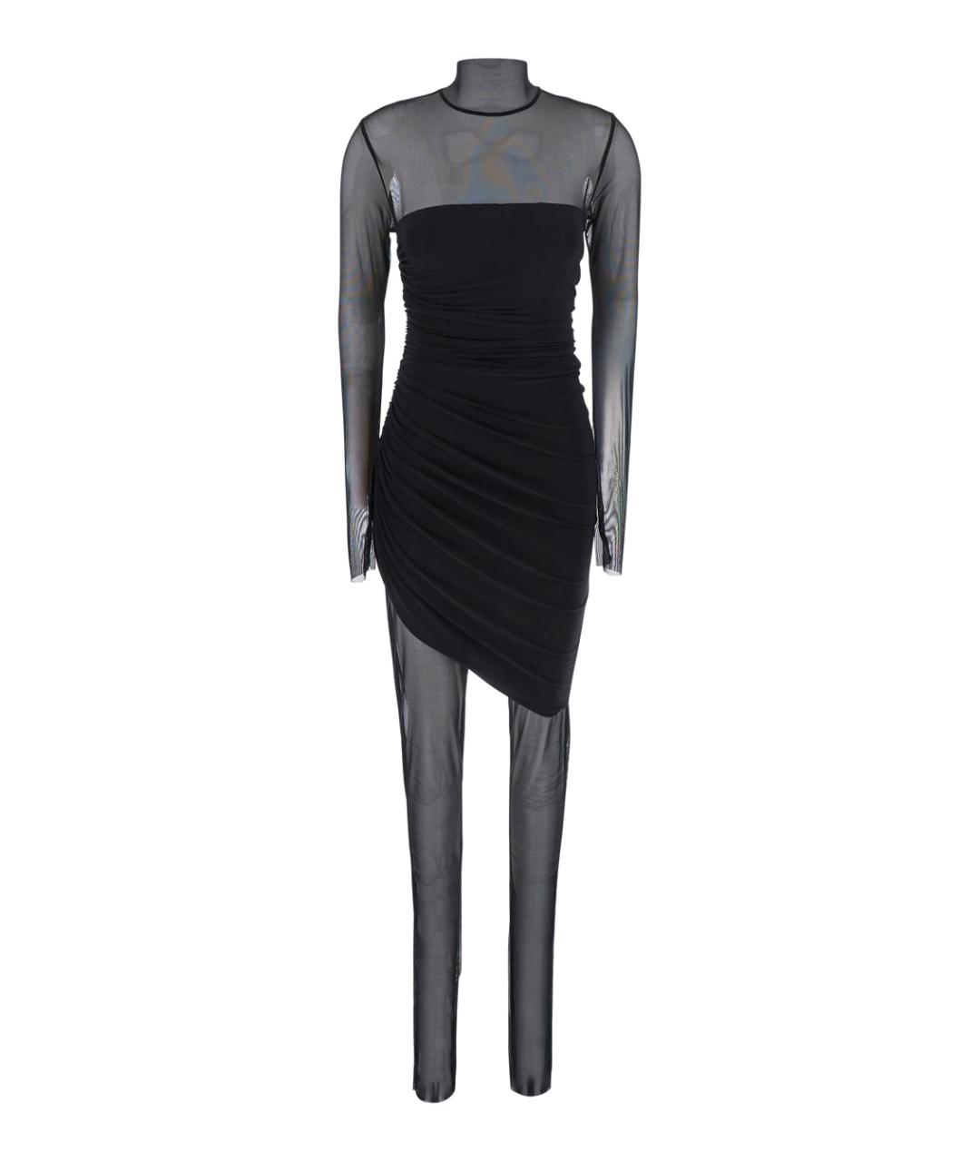 NORMA KAMALI Черный полиэстеровый комбинезон, фото 1