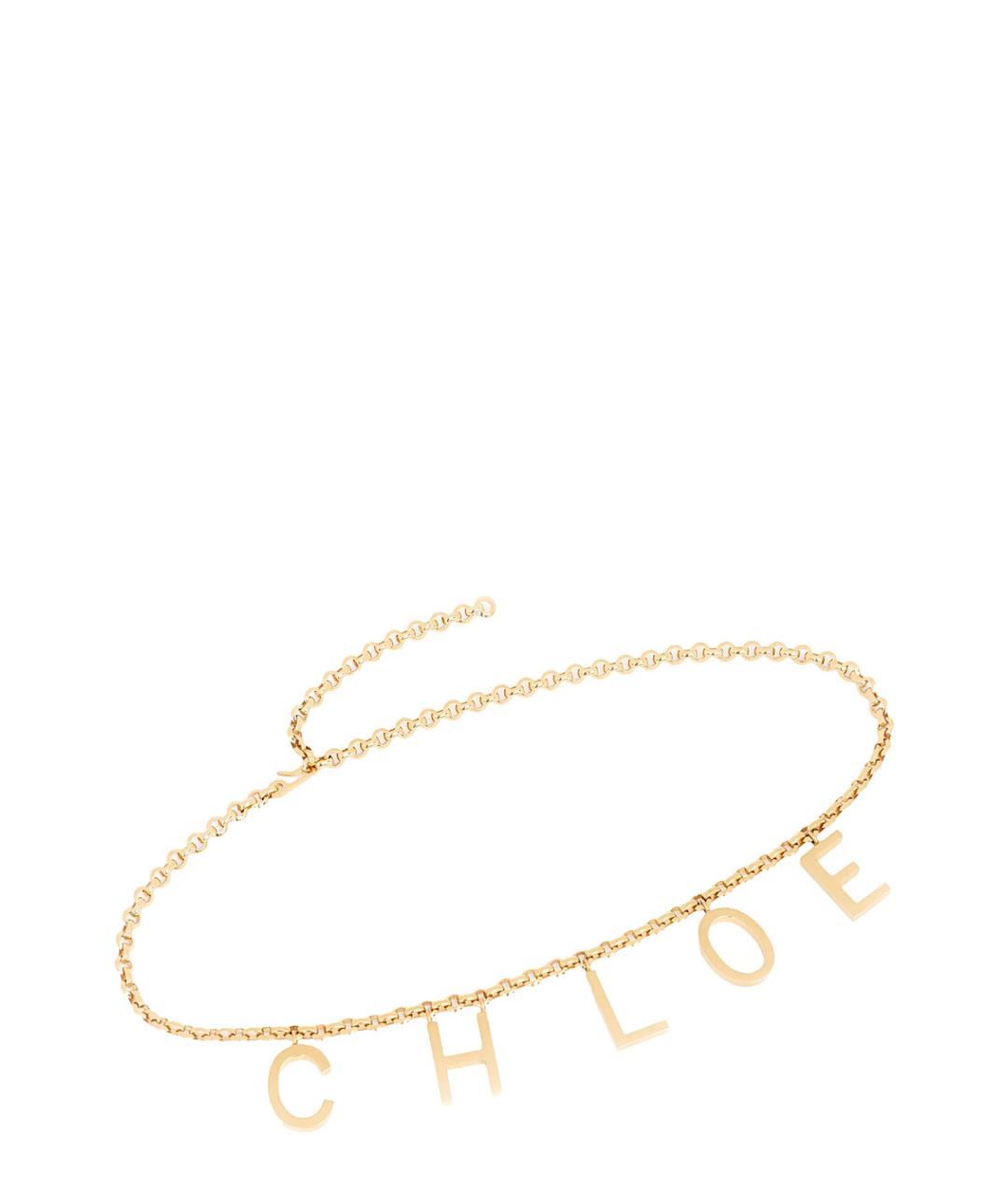 CHLOE Золотой ремень, фото 1