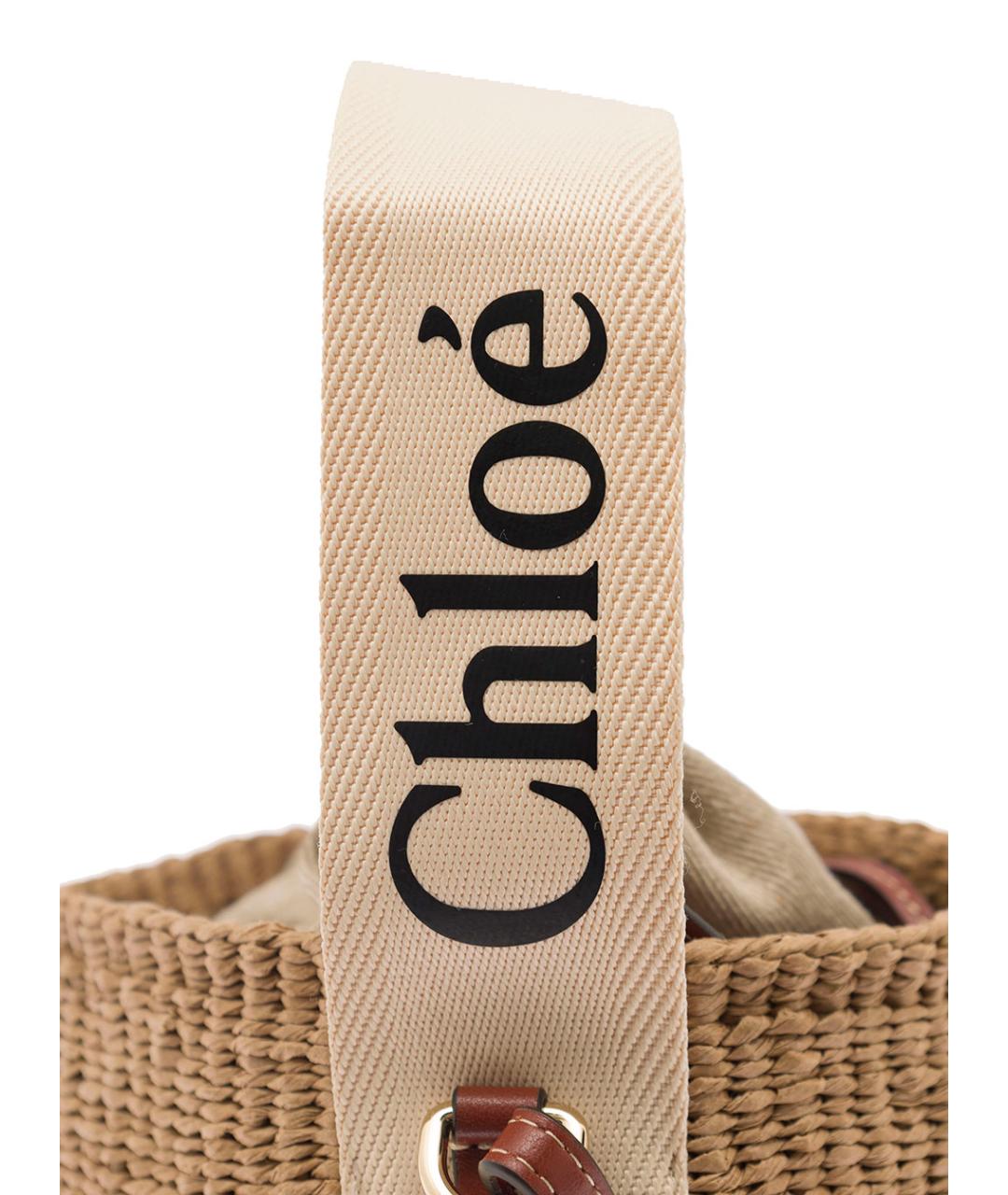 CHLOE Бежевая сумка через плечо, фото 4