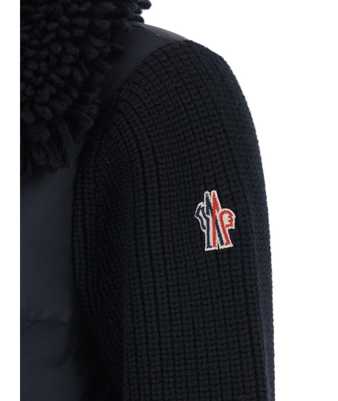 MONCLER GRENOBLE Черная полиамидовая куртка, фото 3