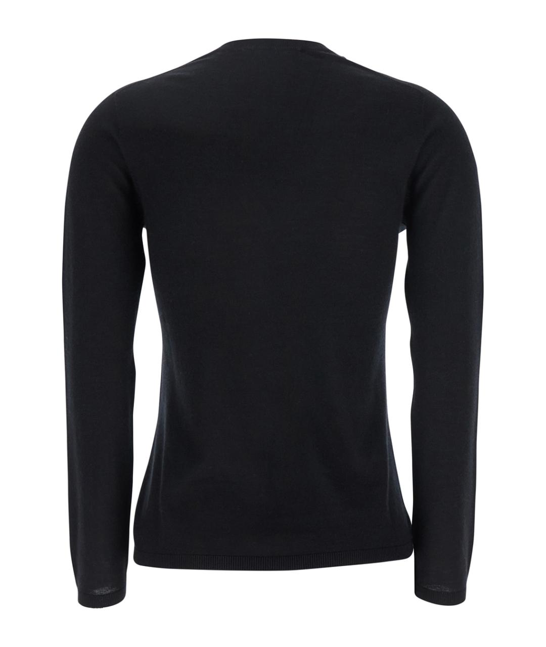 MAX MARA Черный кашемировый джемпер / свитер, фото 2